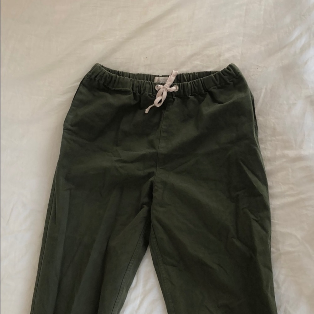 Army green IJJI PANTS!